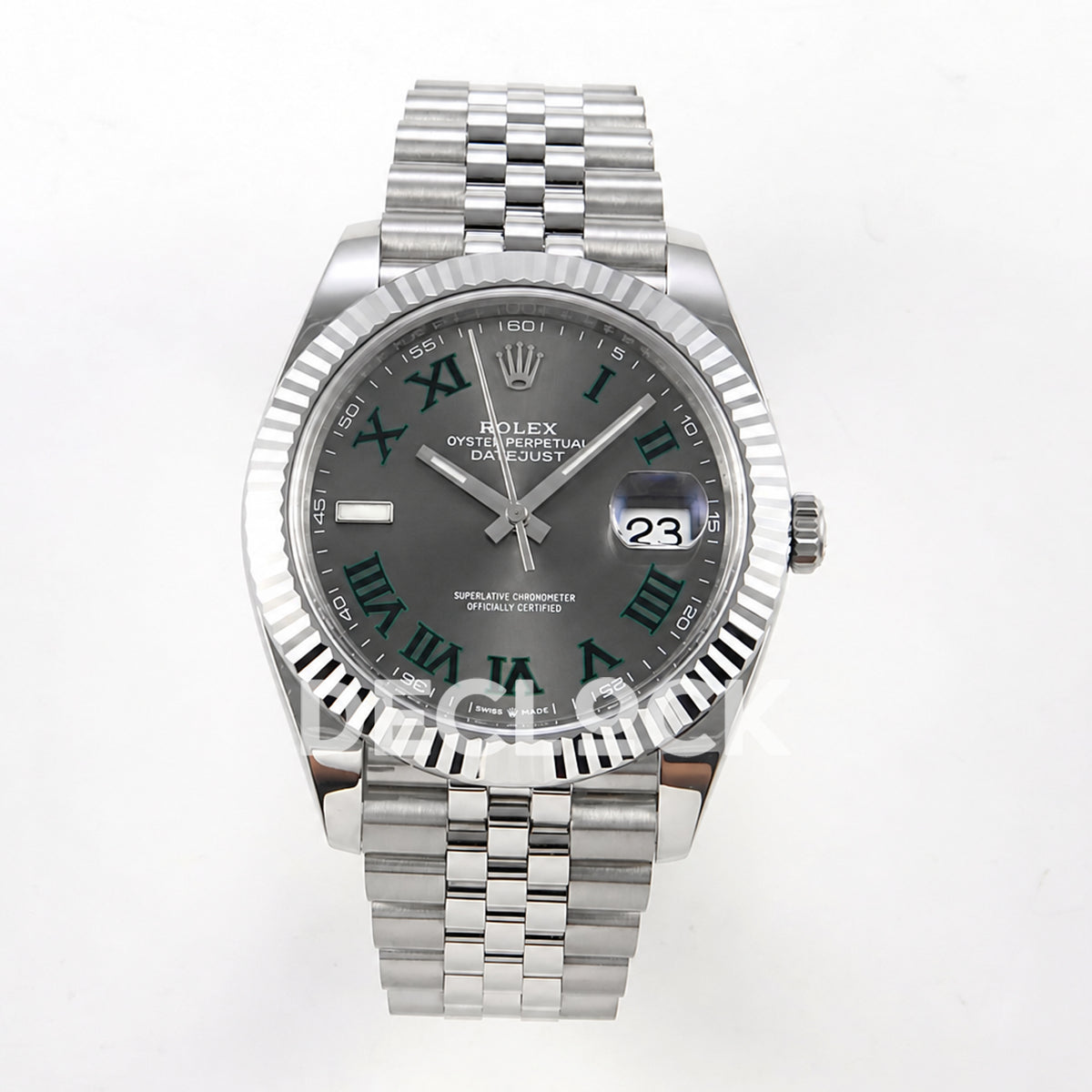 Rolex Datejust 41 126334 Wimbledon Jubilee RGF JH3235 Free Sprung