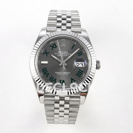 Rolex Datejust 41 126334 Wimbledon Jubilee RGF JH3235 Free Sprung