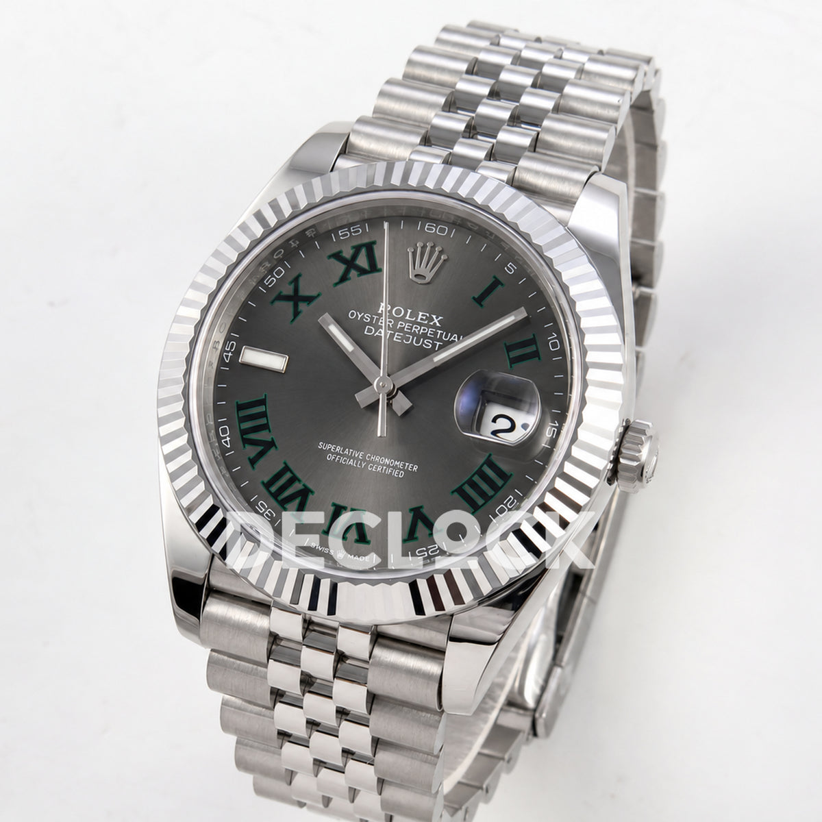 Rolex Datejust 41 126334 Wimbledon Jubilee RGF JH3235 Free Sprung