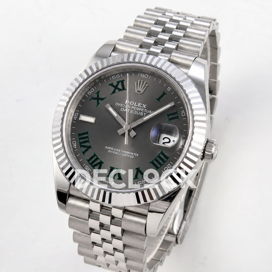 Rolex Datejust 41 126334 Wimbledon Jubilee RGF JH3235 Free Sprung
