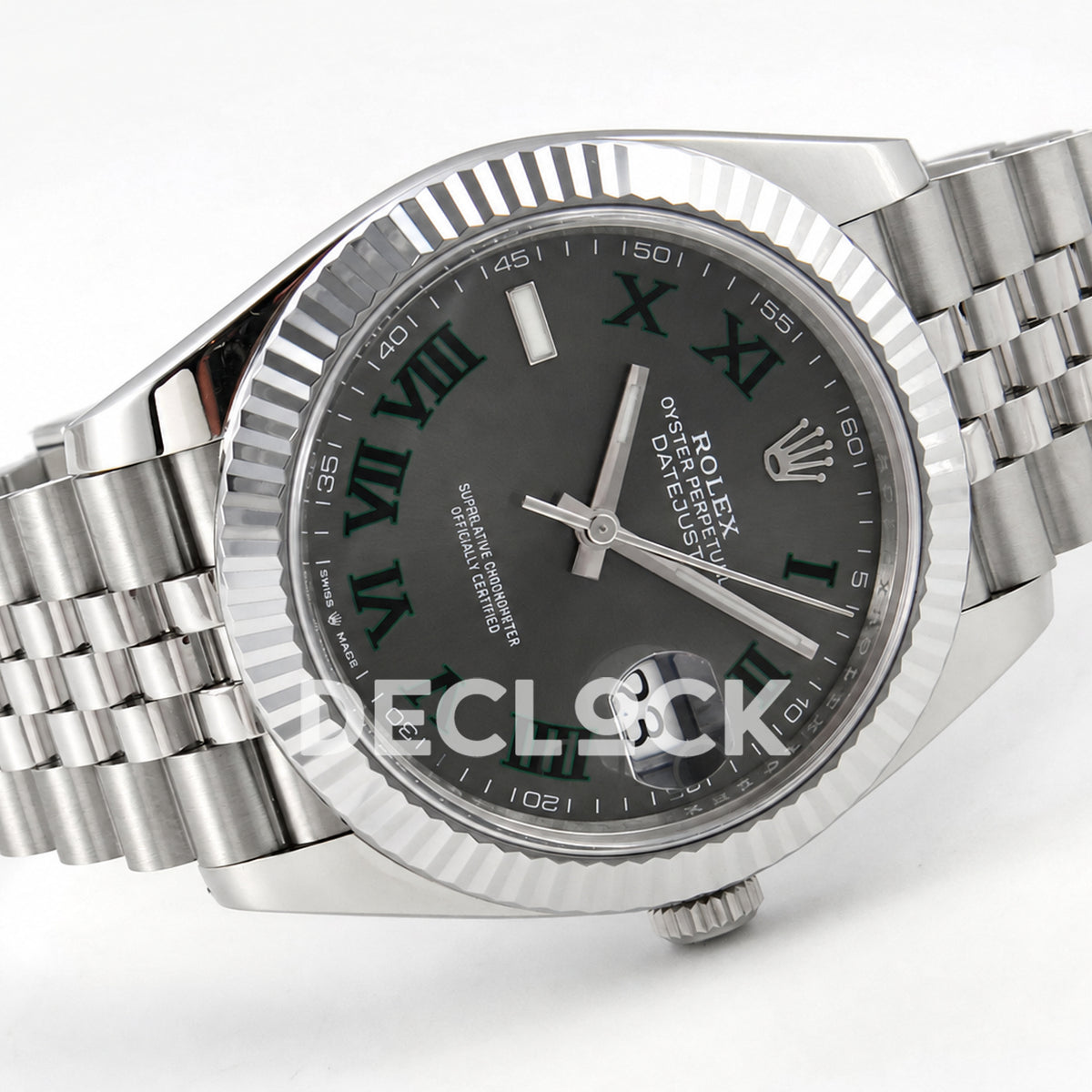 Rolex Datejust 41 126334 Wimbledon Jubilee RGF JH3235 Free Sprung