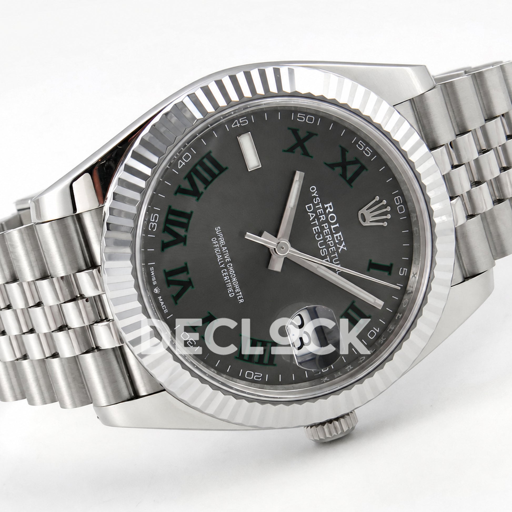 Rolex Datejust 41 126334 Wimbledon Jubilee RGF JH3235 Free Sprung