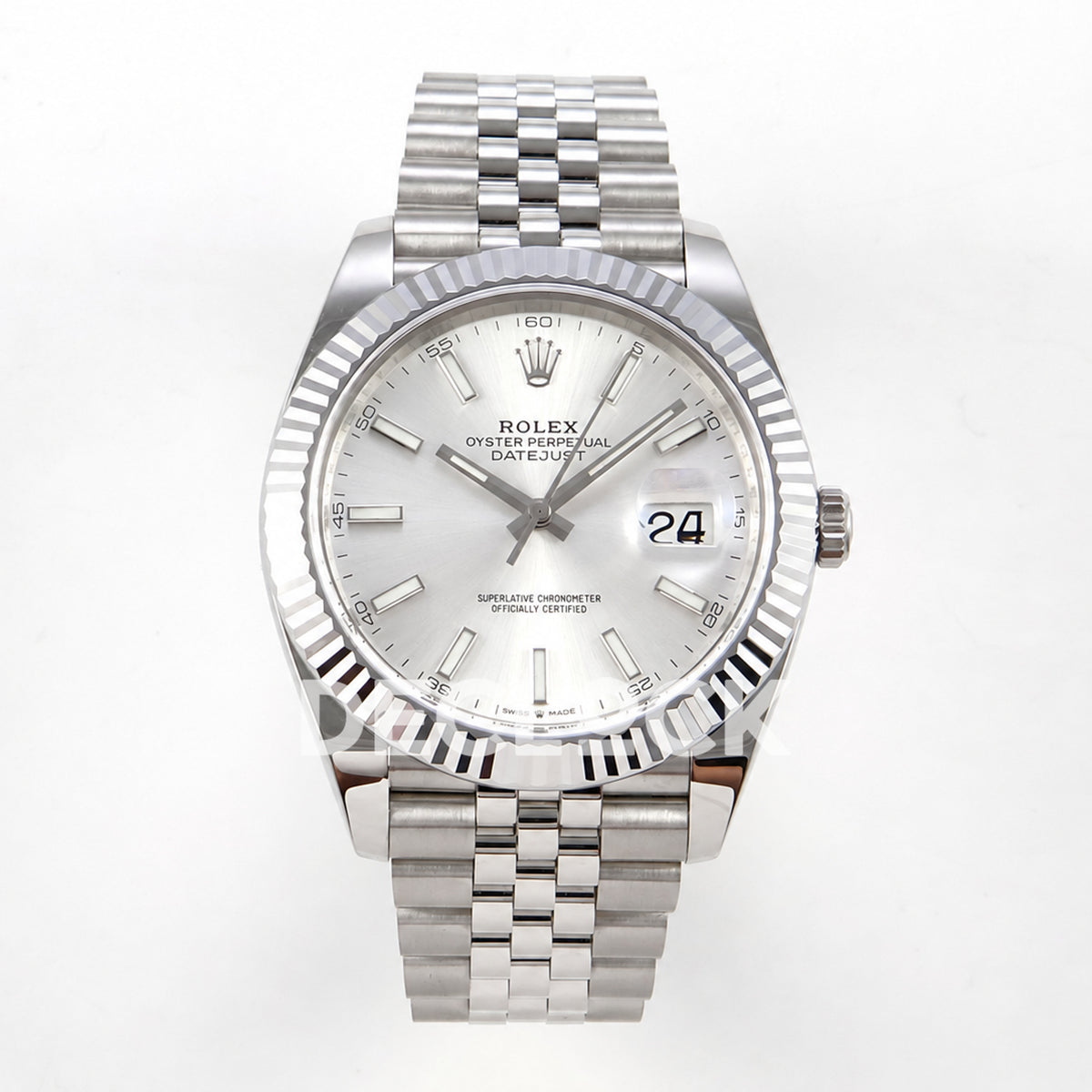 Rolex Datejust 41 126334 Silver Dial Jubilee RGF JH3235 Free Sprung