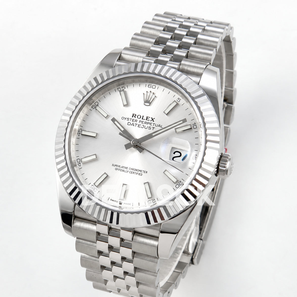 Rolex Datejust 41 126334 Silver Dial Jubilee RGF JH3235 Free Sprung