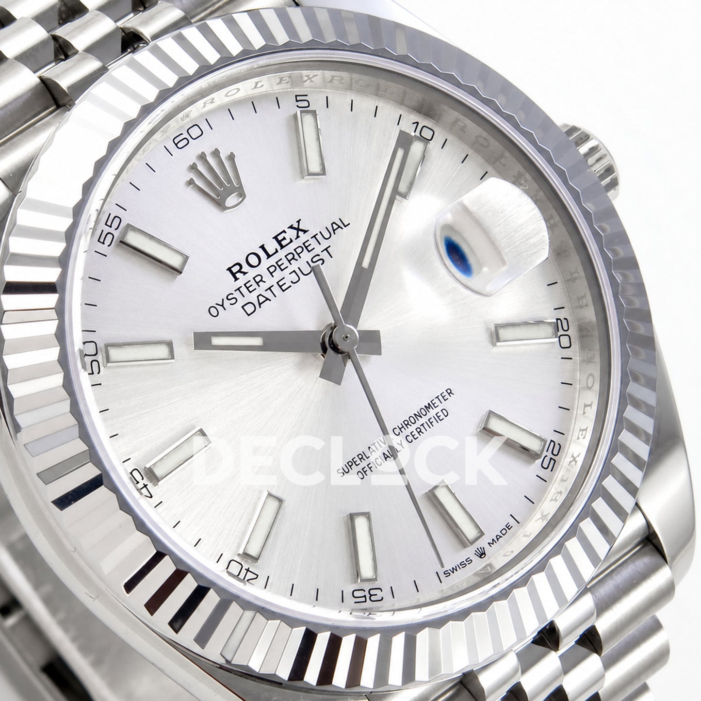 Rolex Datejust 41 126334 Silver Dial Jubilee RGF JH3235 Free Sprung