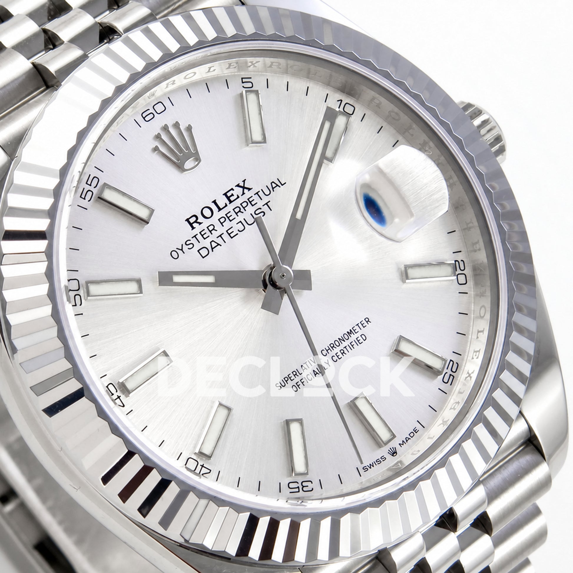 Rolex Datejust 41 126334 Silver Dial Jubilee RGF JH3235 Free Sprung