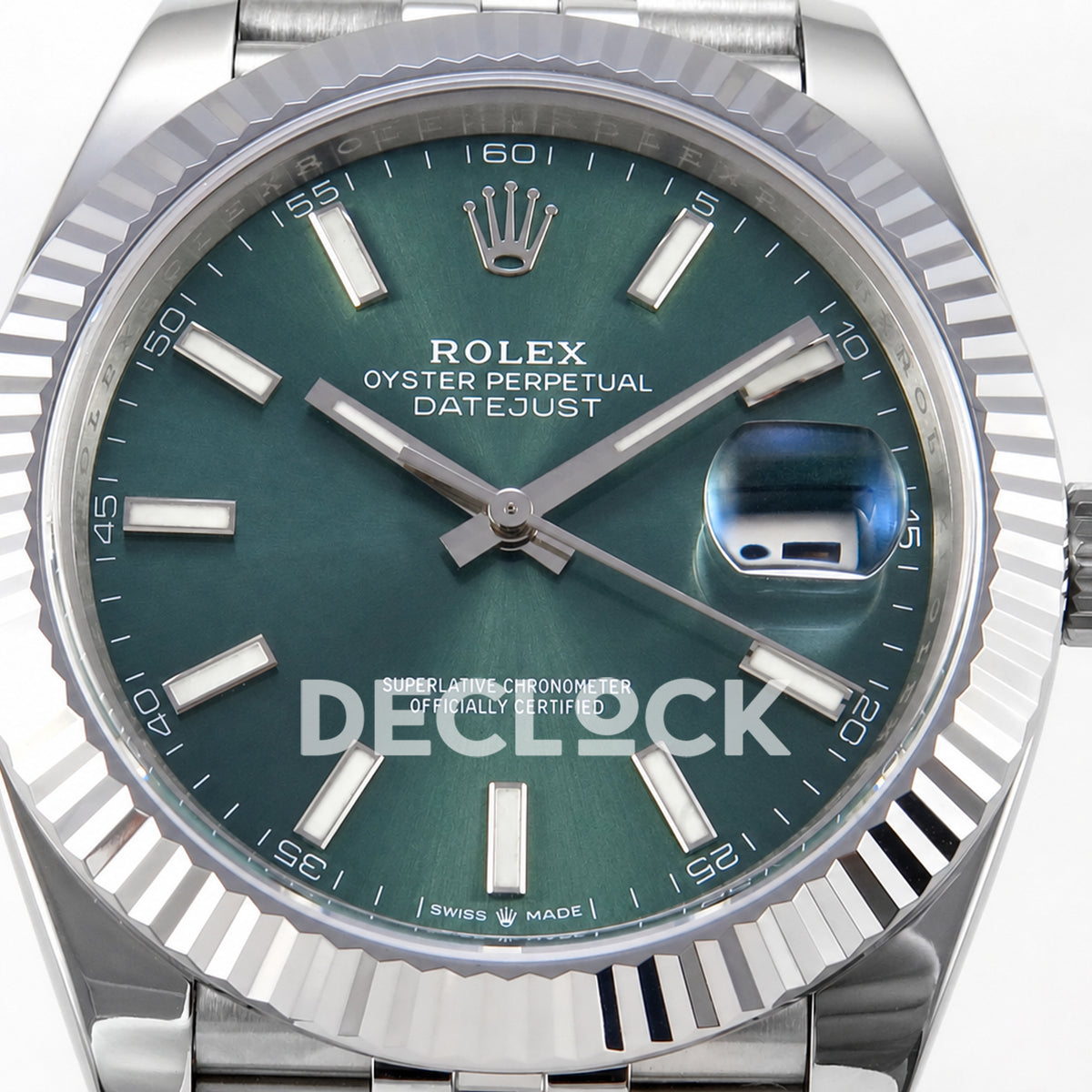 Rolex Datejust 41 126334 Green Dial Jubilee RGF JH3235 Free Sprung