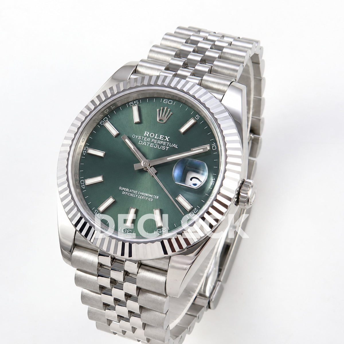 Rolex Datejust 41 126334 Green Dial Jubilee RGF JH3235 Free Sprung