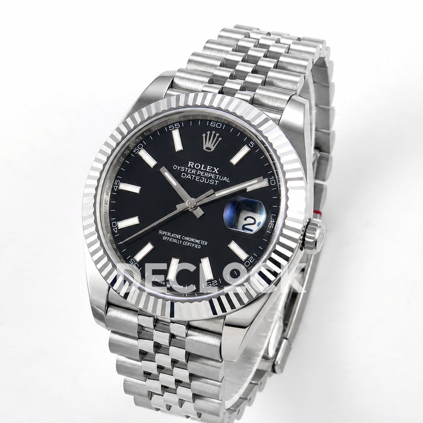 Rolex Datejust 41 126334 Black Dial Jubilee RGF JH3235 Free Sprung