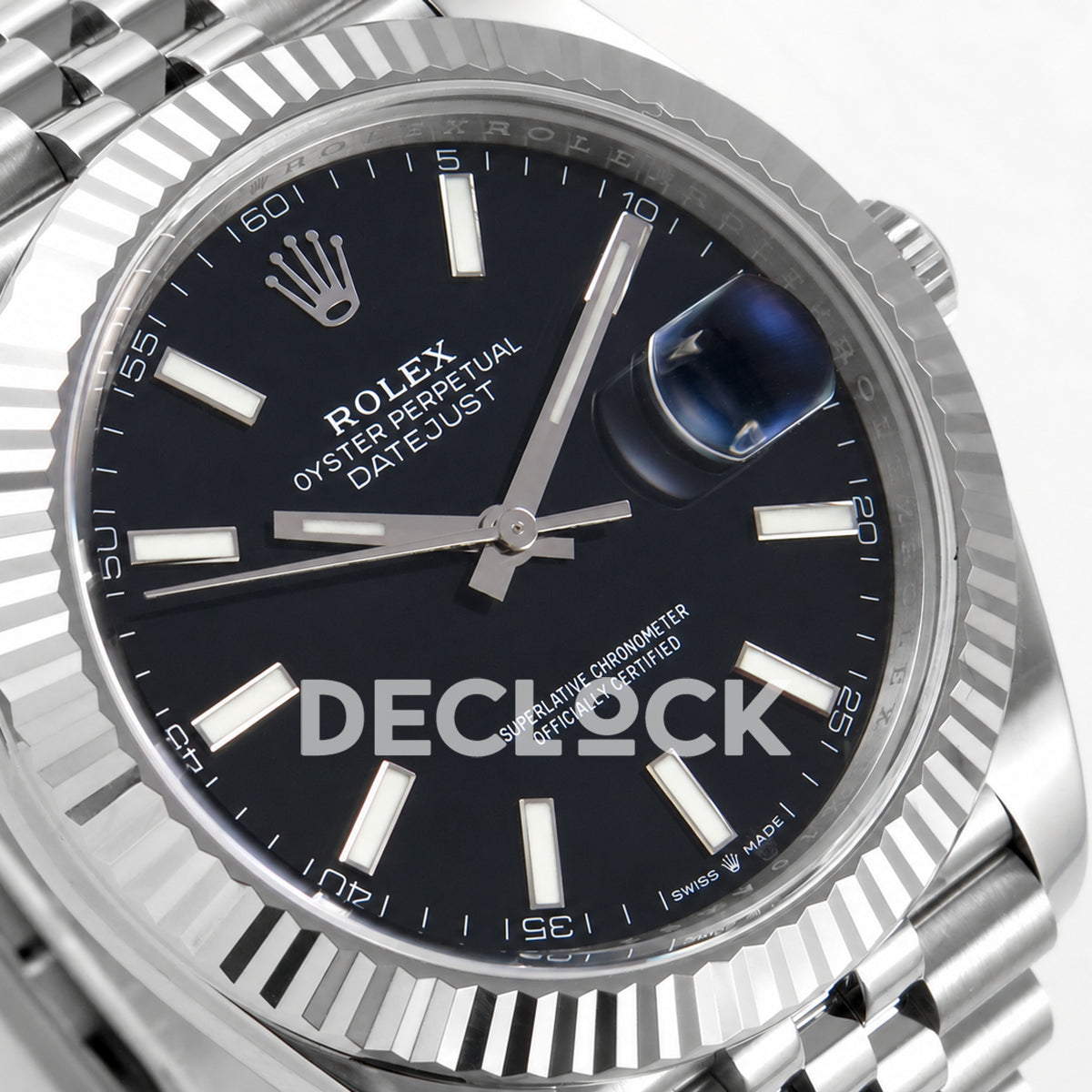 Rolex Datejust 41 126334 Black Dial Jubilee RGF JH3235 Free Sprung