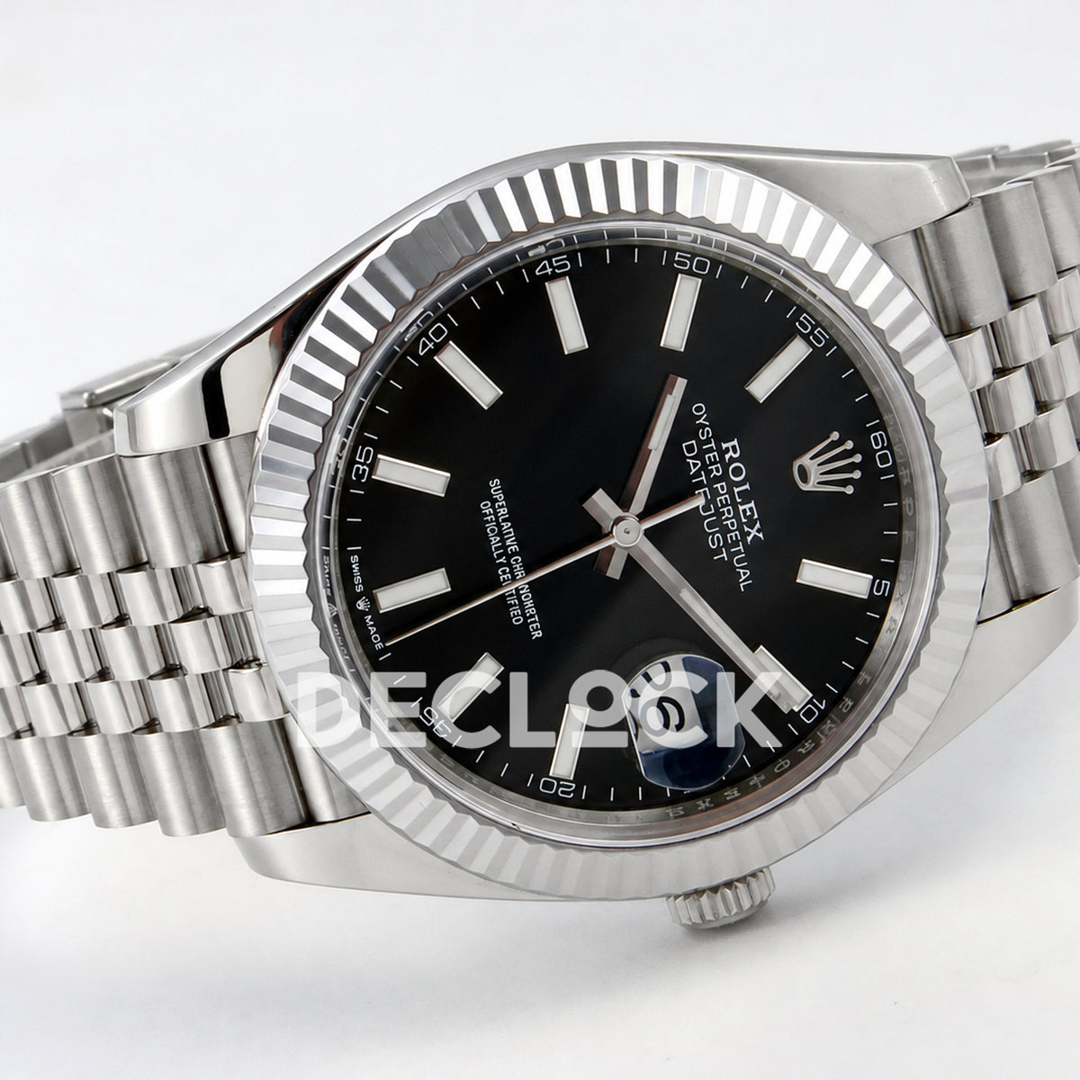 Rolex Datejust 41 126334 Black Dial Jubilee RGF JH3235 Free Sprung