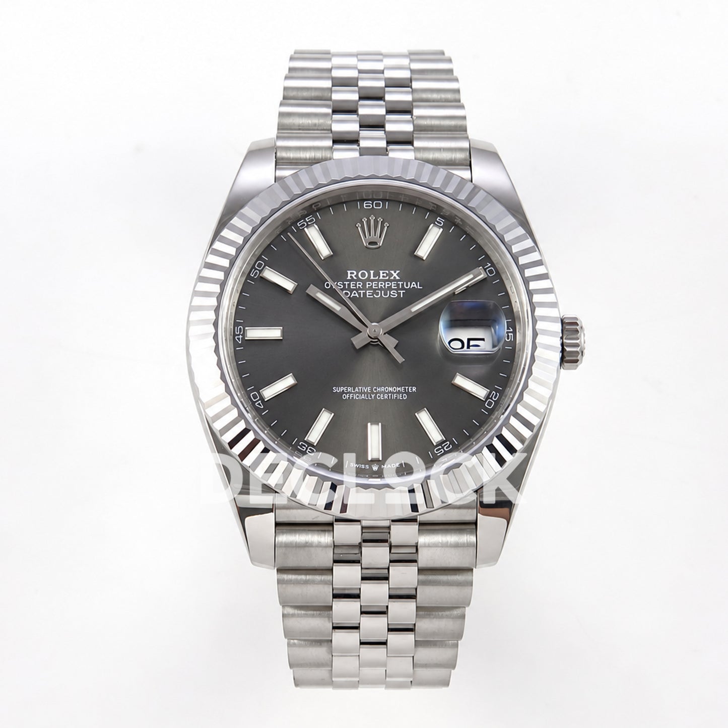 Rolex Datejust 41 126334 Grey Dial Jubilee RGF JH3235 Free Sprung