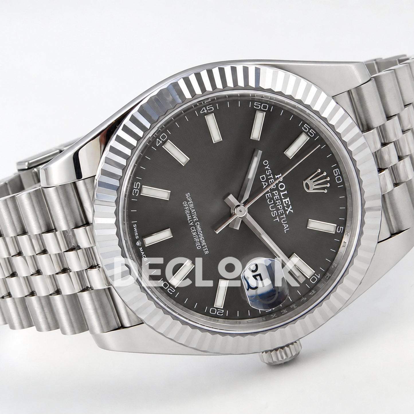 Rolex Datejust 41 126334 Grey Dial Jubilee RGF JH3235 Free Sprung