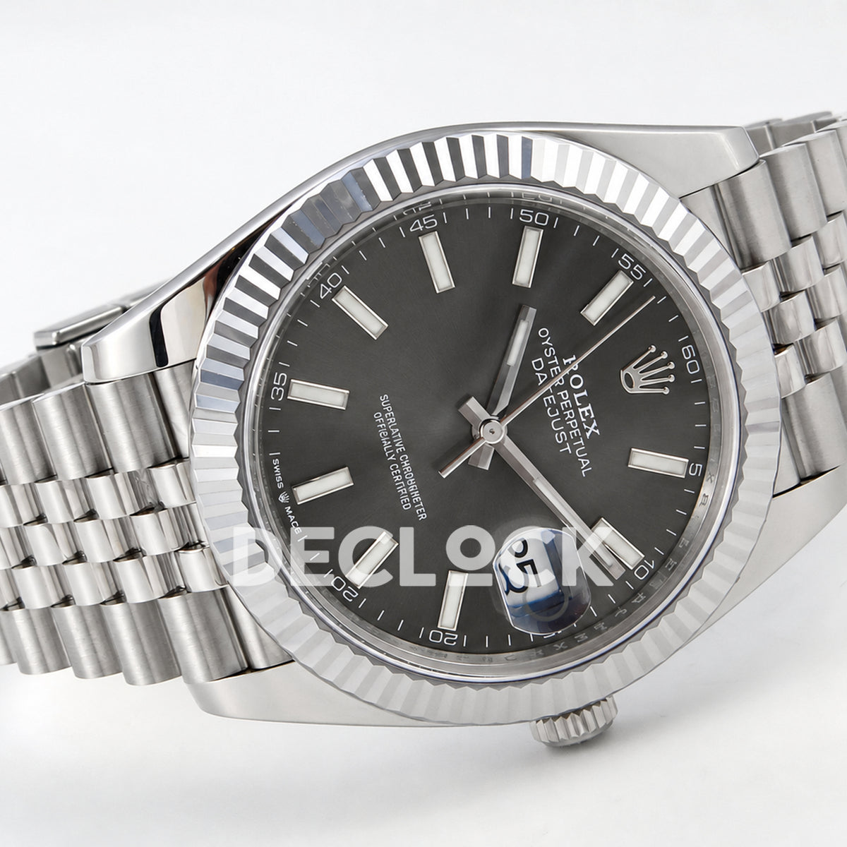 Rolex Datejust 41 126334 Grey Dial Jubilee RGF JH3235 Free Sprung