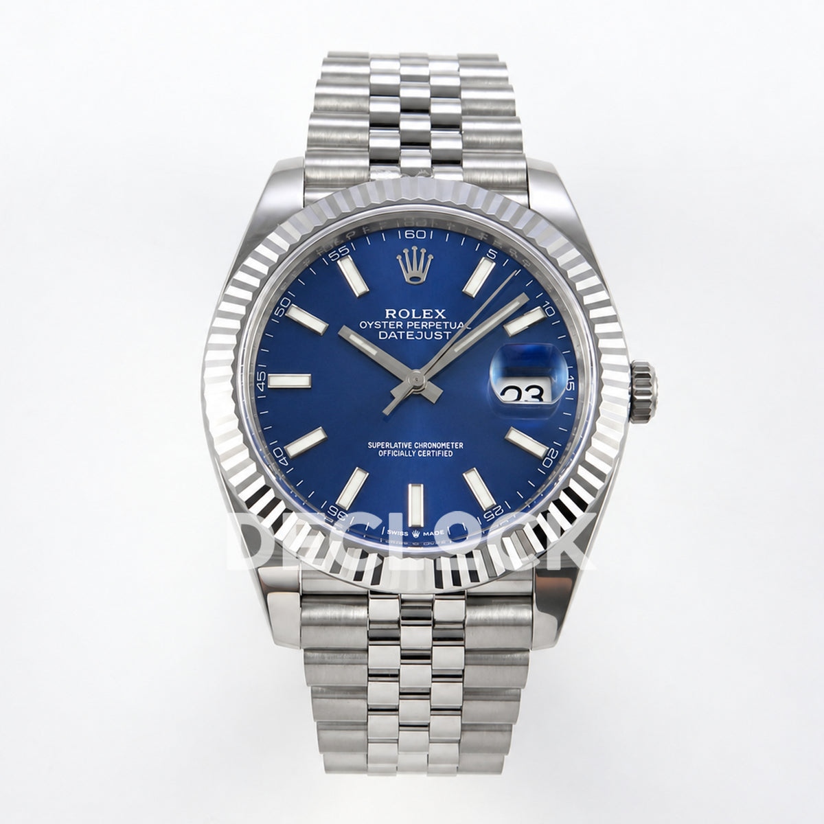 Rolex Datejust 41 126334 Blue Dial Jubilee RGF JH3235 Free Sprung