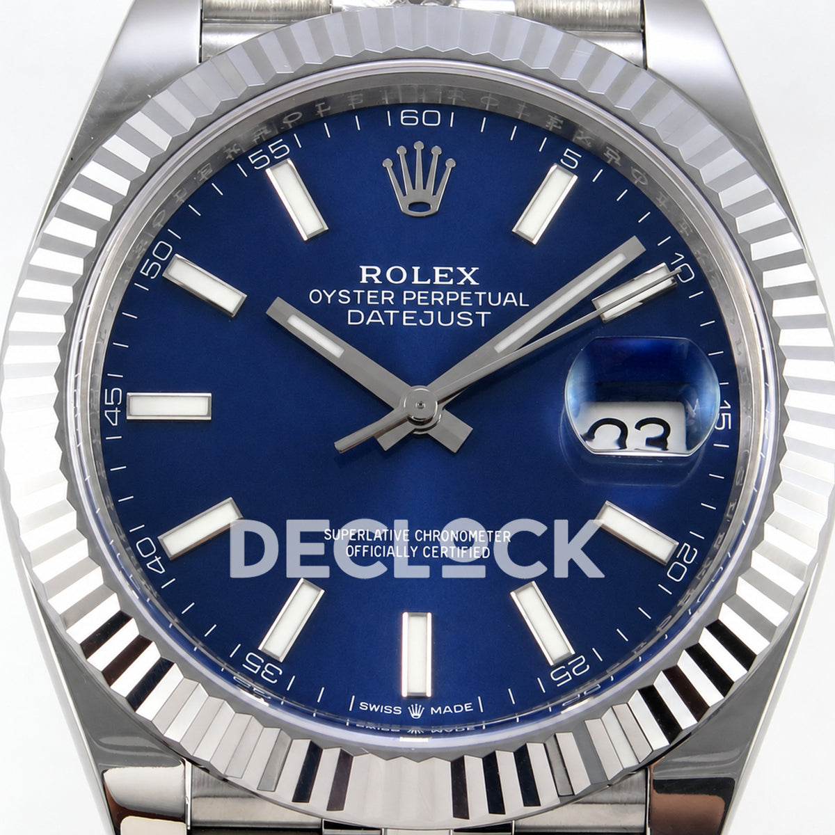 Rolex Datejust 41 126334 Blue Dial Jubilee RGF JH3235 Free Sprung