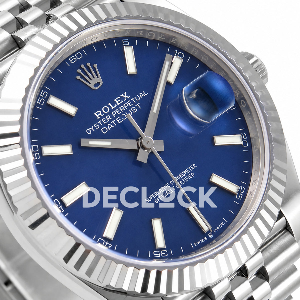 Rolex Datejust 41 126334 Blue Dial Jubilee RGF JH3235 Free Sprung