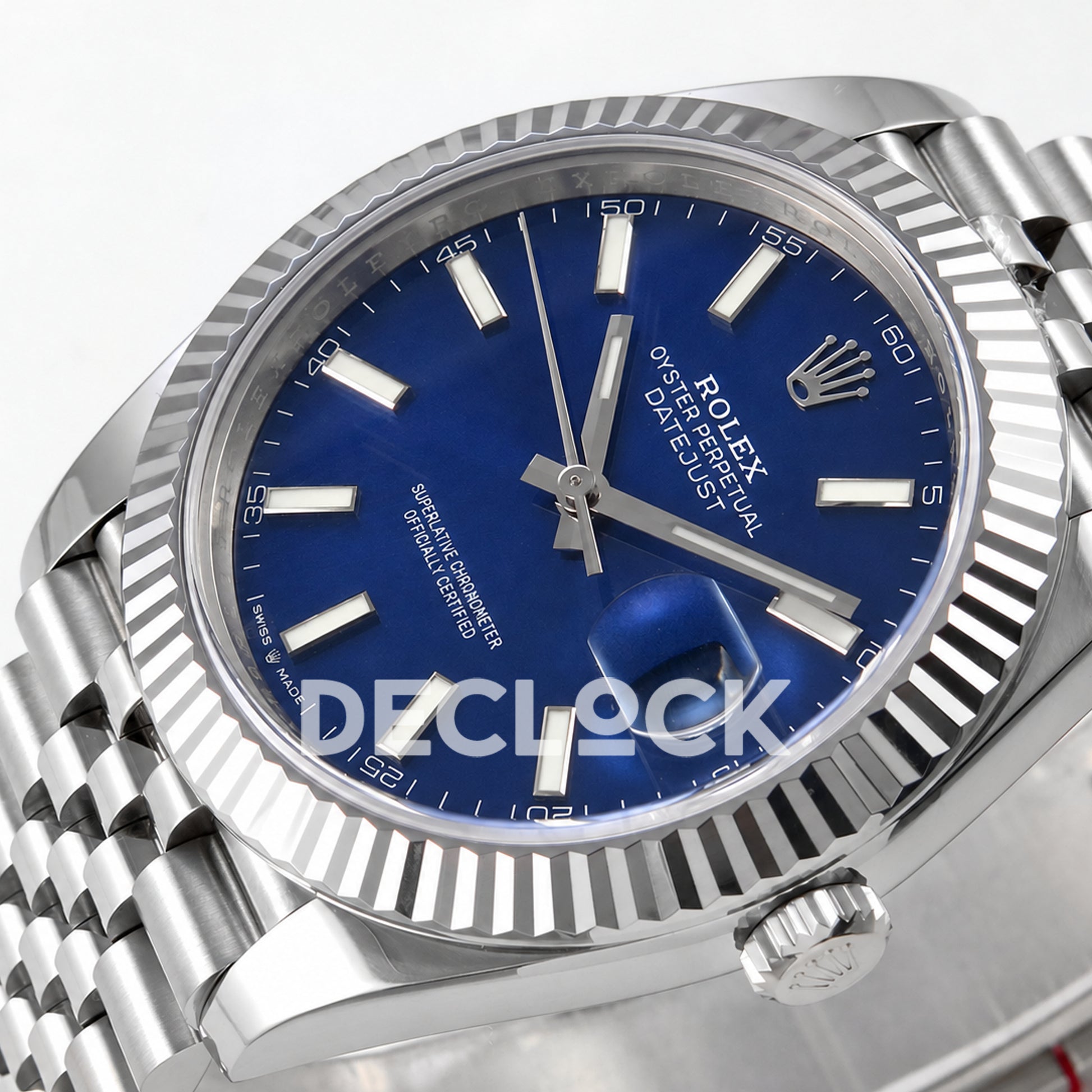 Rolex Datejust 41 126334 Blue Dial Jubilee RGF JH3235 Free Sprung
