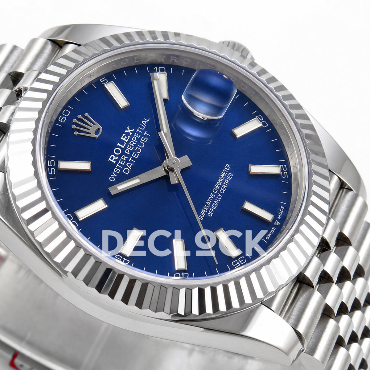 Rolex Datejust 41 126334 Blue Dial Jubilee RGF JH3235 Free Sprung