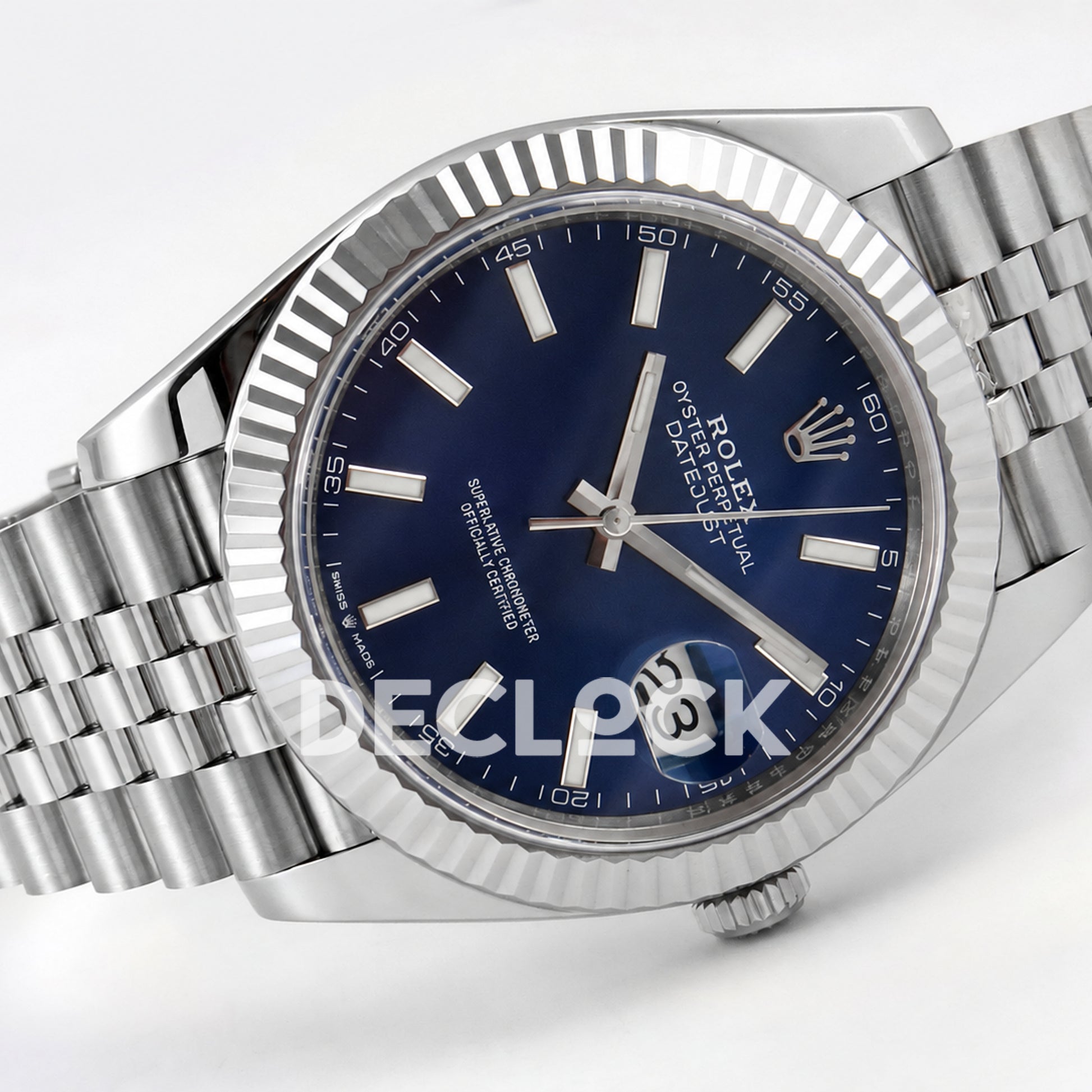 Rolex Datejust 41 126334 Blue Dial Jubilee RGF JH3235 Free Sprung