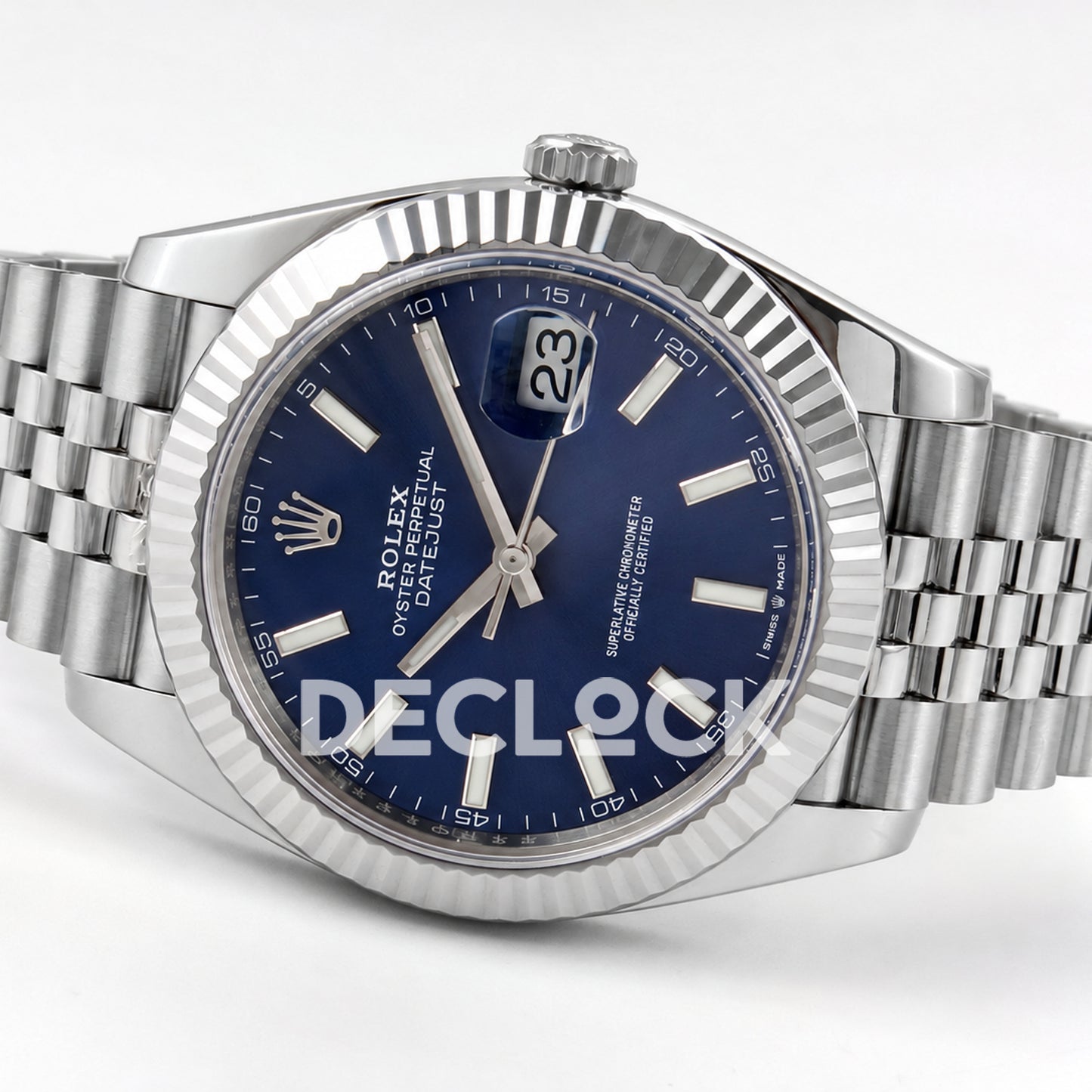 Rolex Datejust 41 126334 Blue Dial Jubilee RGF JH3235 Free Sprung