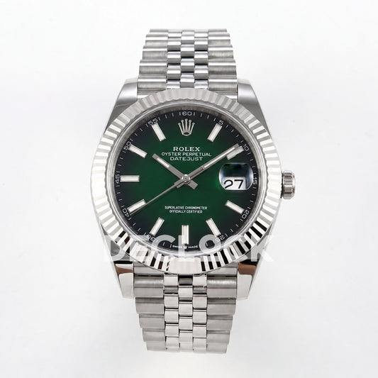 Rolex Datejust 41 126334 Green Ombre Jubilee ERF JH3235 Free Sprung