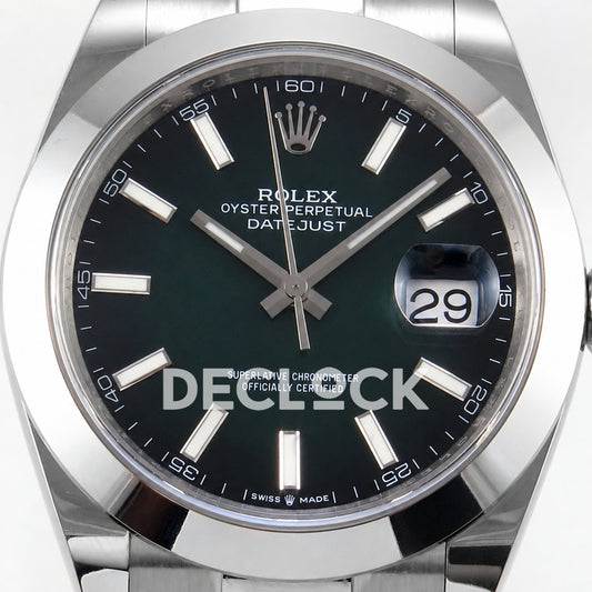 Rolex Datejust 41 126300 Green Ombre Oyster ARF DD3235