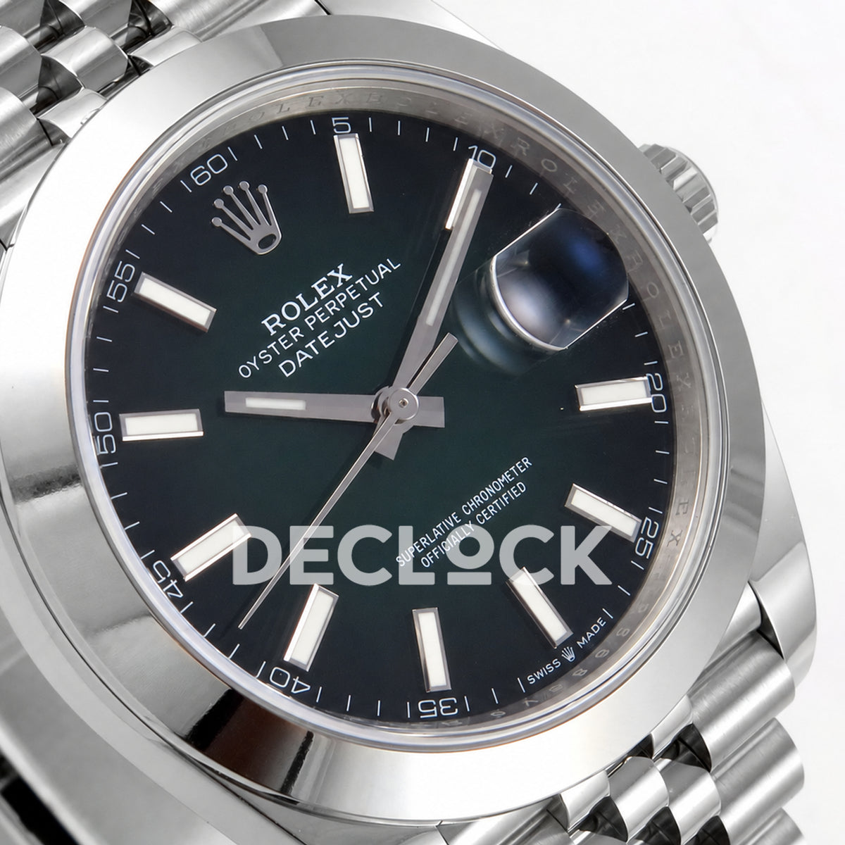 Rolex Datejust 41 126300 Green Ombre Jubilee ARF DD3235