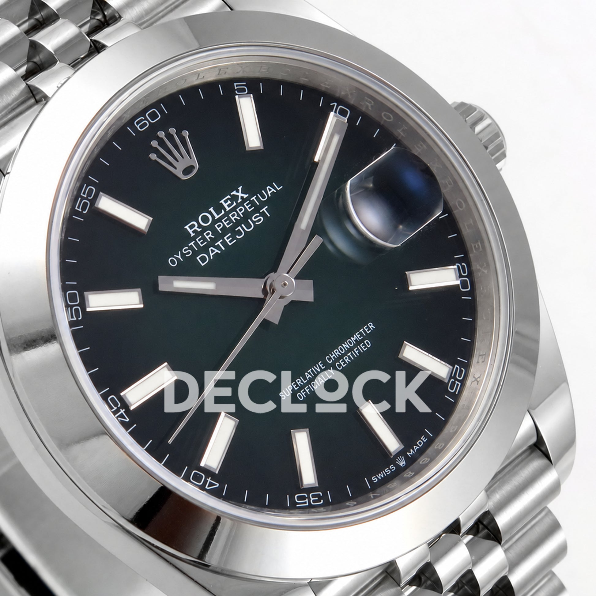 Rolex Datejust 41 126300 Green Ombre Jubilee ARF DD3235