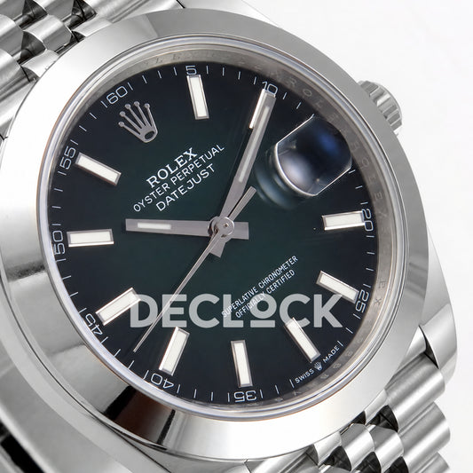 Rolex Datejust 41 126300 Green Ombre Jubilee ARF DD3235