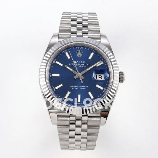 Rolex Datejust 41 126334 Blue Dial Jubilee MZF JH3235