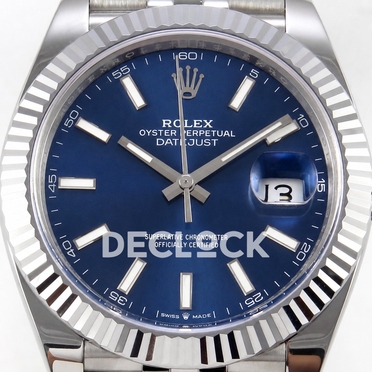 Rolex Datejust 41 126334 Blue Dial Jubilee MZF JH3235