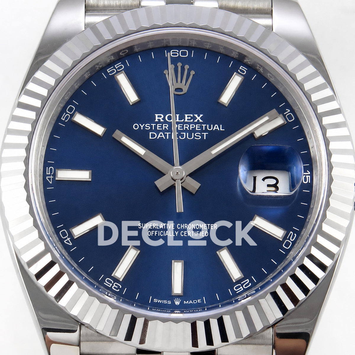 Rolex Datejust 41 126334 Blue Dial Jubilee MZF JH3235