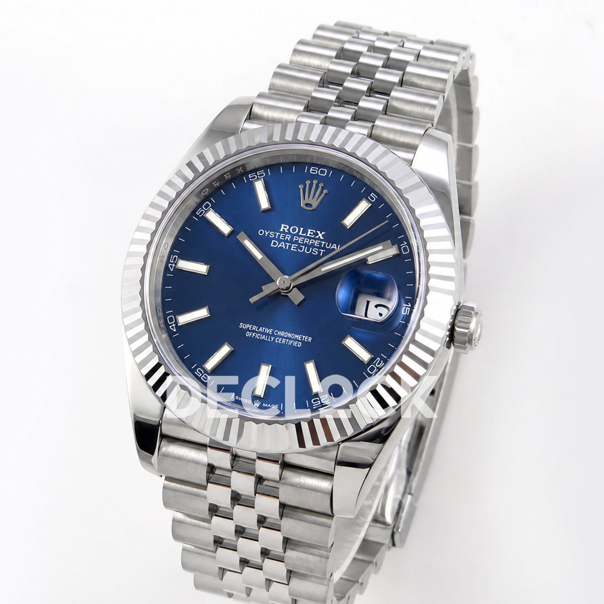 Rolex Datejust 41 126334 Blue Dial Jubilee MZF JH3235