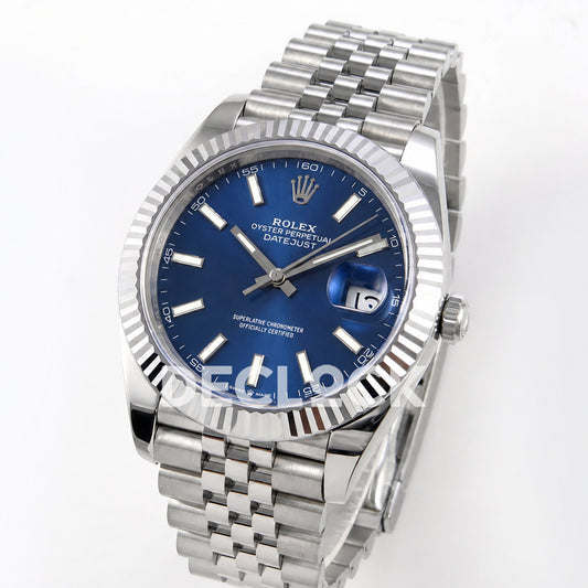 Rolex Datejust 41 126334 Blue Dial Jubilee MZF JH3235