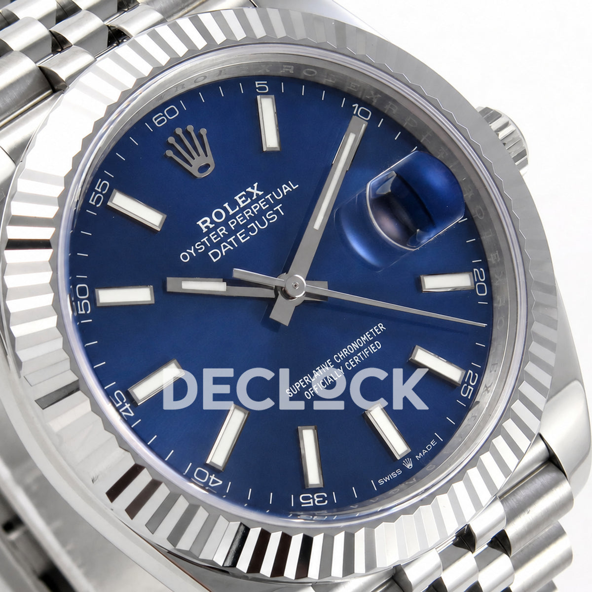 Rolex Datejust 41 126334 Blue Dial Jubilee MZF JH3235
