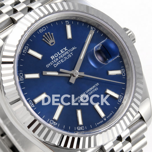 Rolex Datejust 41 126334 Blue Dial Jubilee MZF JH3235