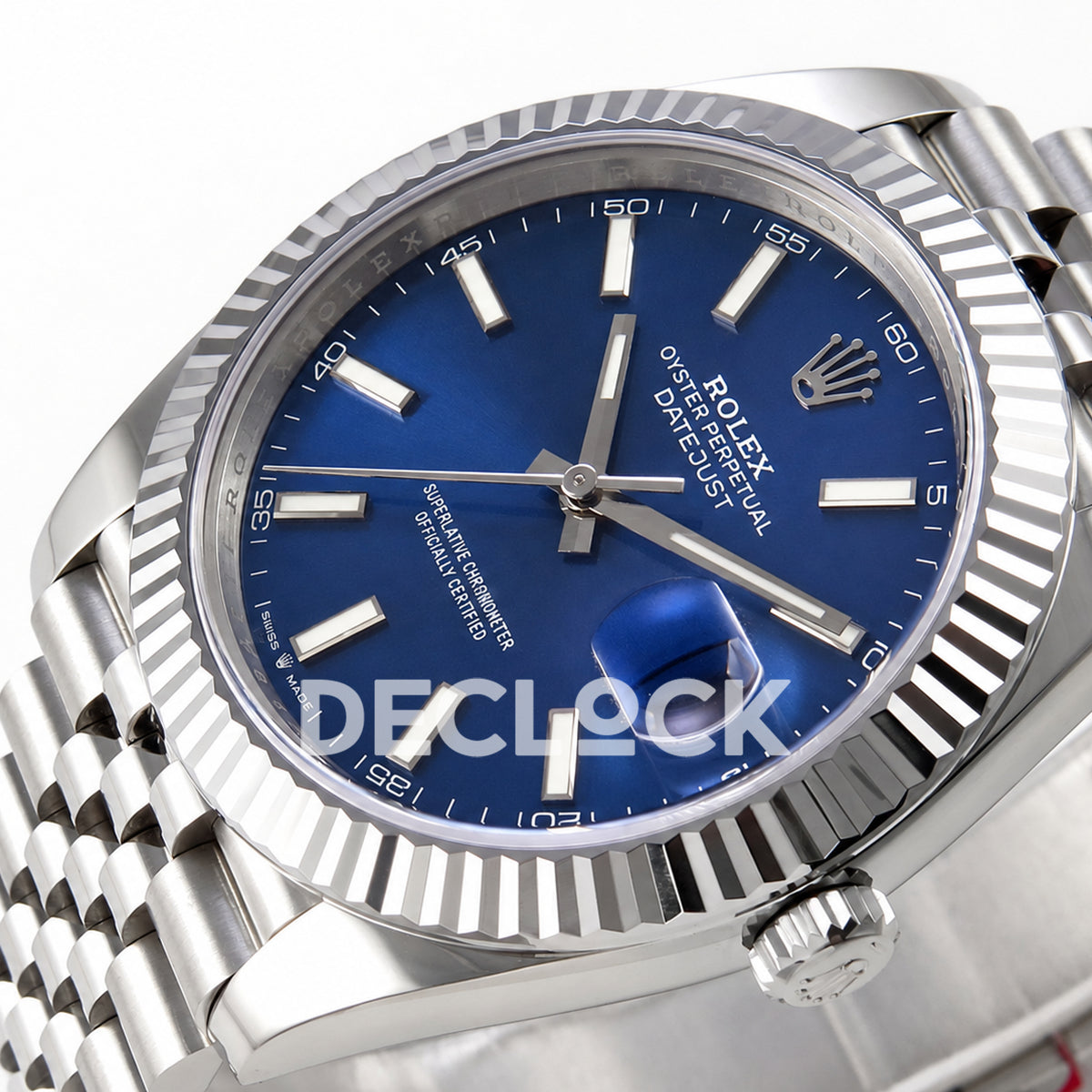 Rolex Datejust 41 126334 Blue Dial Jubilee MZF JH3235