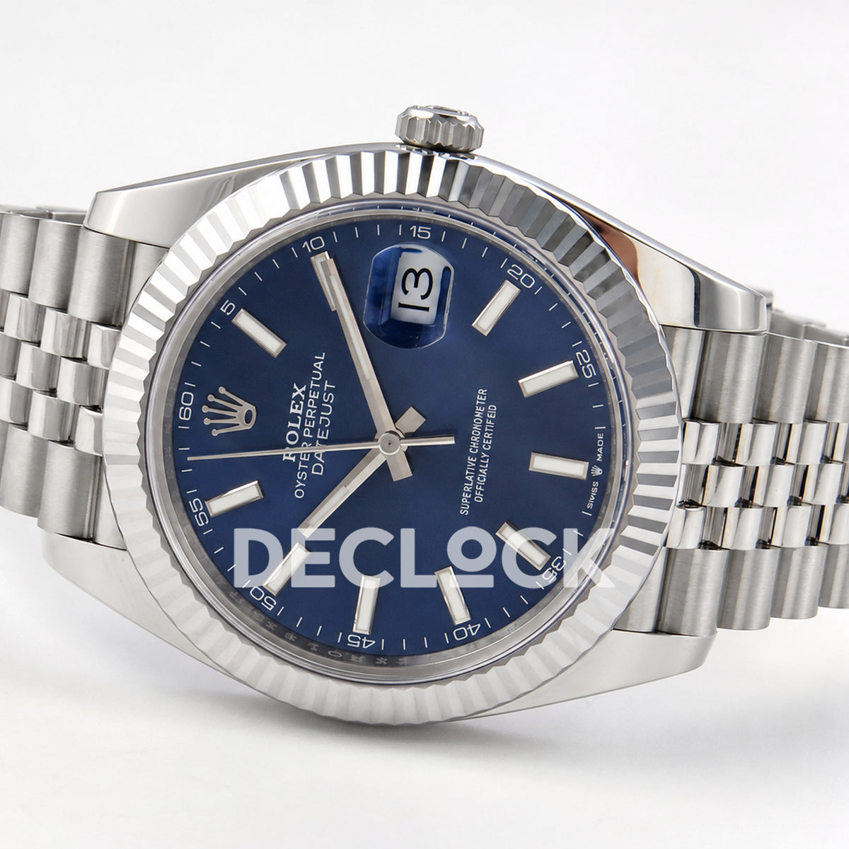 Rolex Datejust 41 126334 Blue Dial Jubilee MZF JH3235