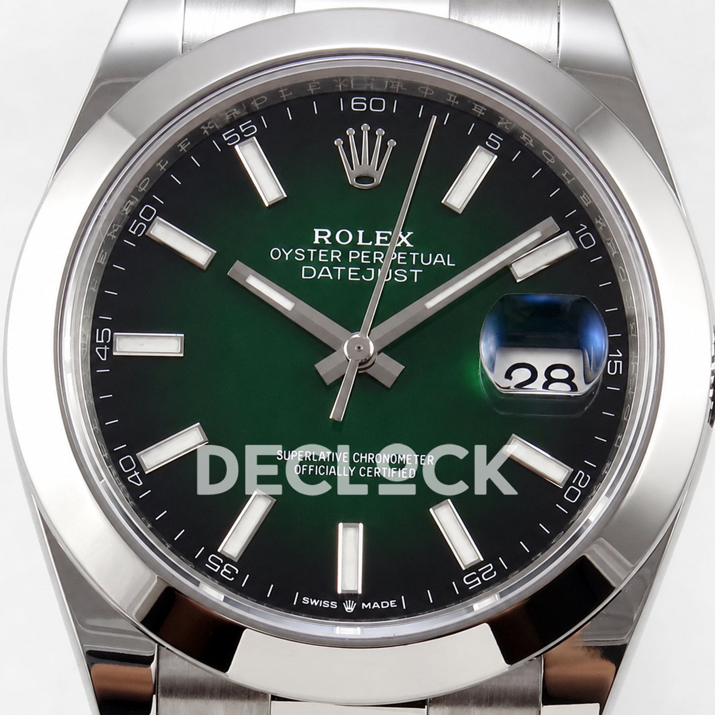 Rolex Datejust 41 126300 Green Ombre Oyster SEEK VR3235