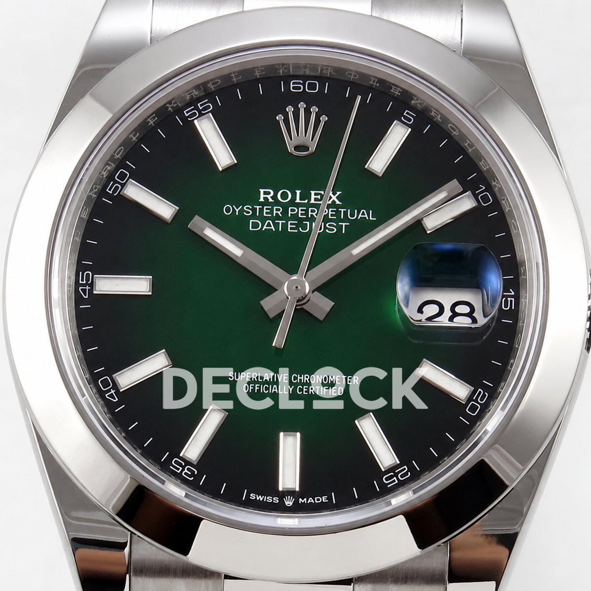 Rolex Datejust 41 126300 Green Ombre Oyster SEEK VR3235