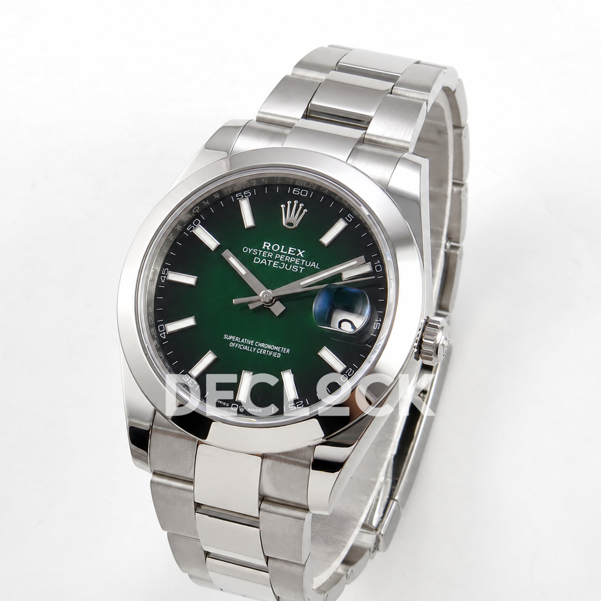 Rolex Datejust 41 126300 Green Ombre Oyster SEEK VR3235