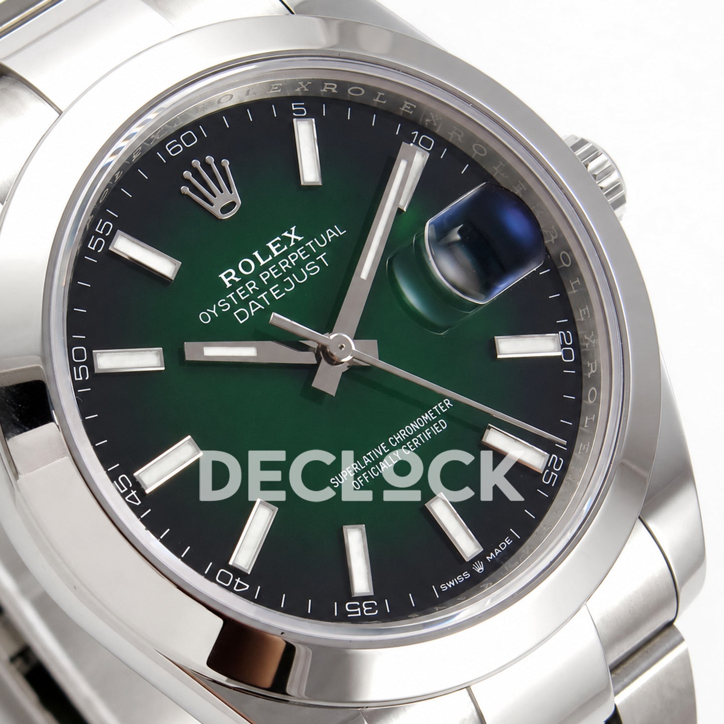 Rolex Datejust 41 126300 Green Ombre Oyster SEEK VR3235