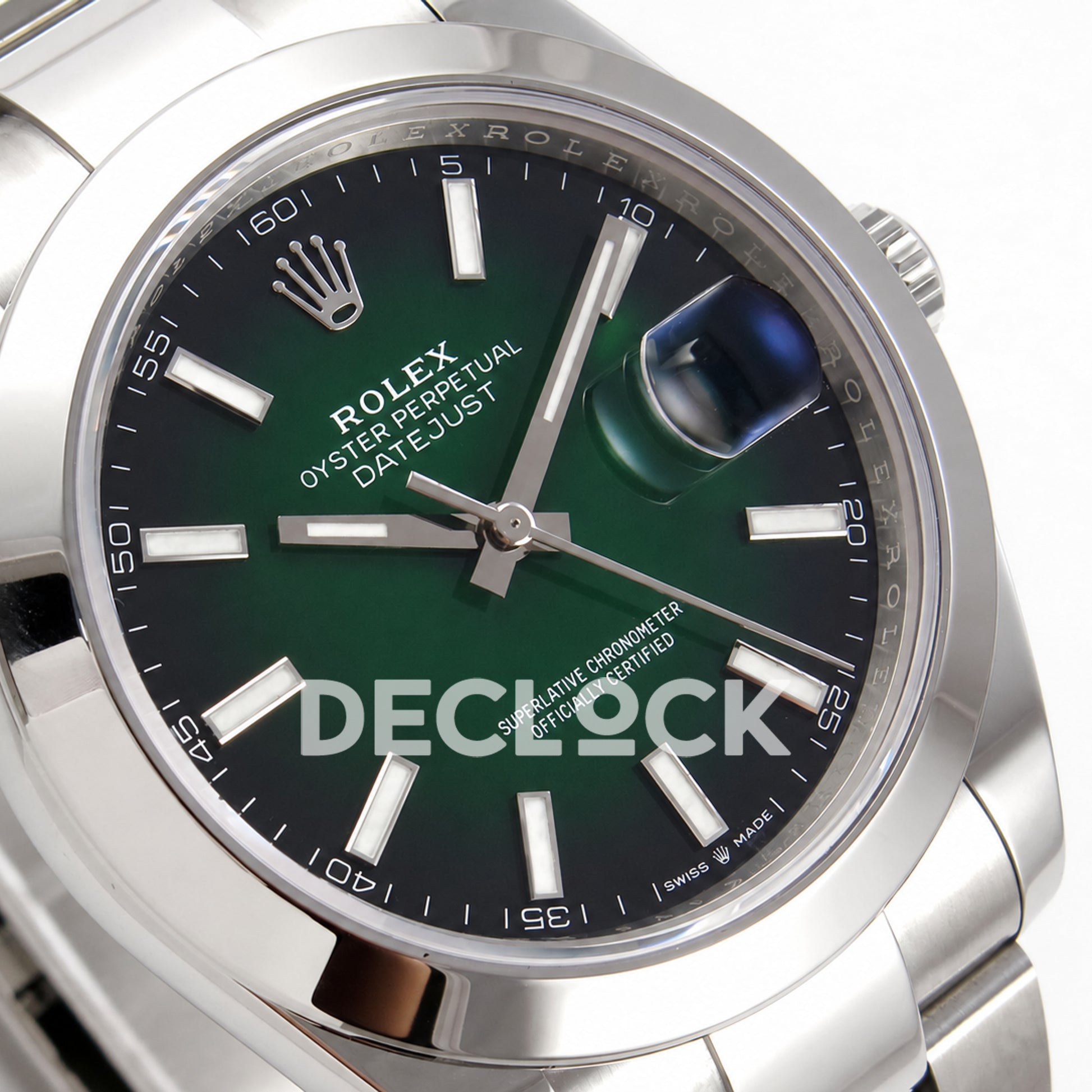 Rolex Datejust 41 126300 Green Ombre Oyster SEEK VR3235