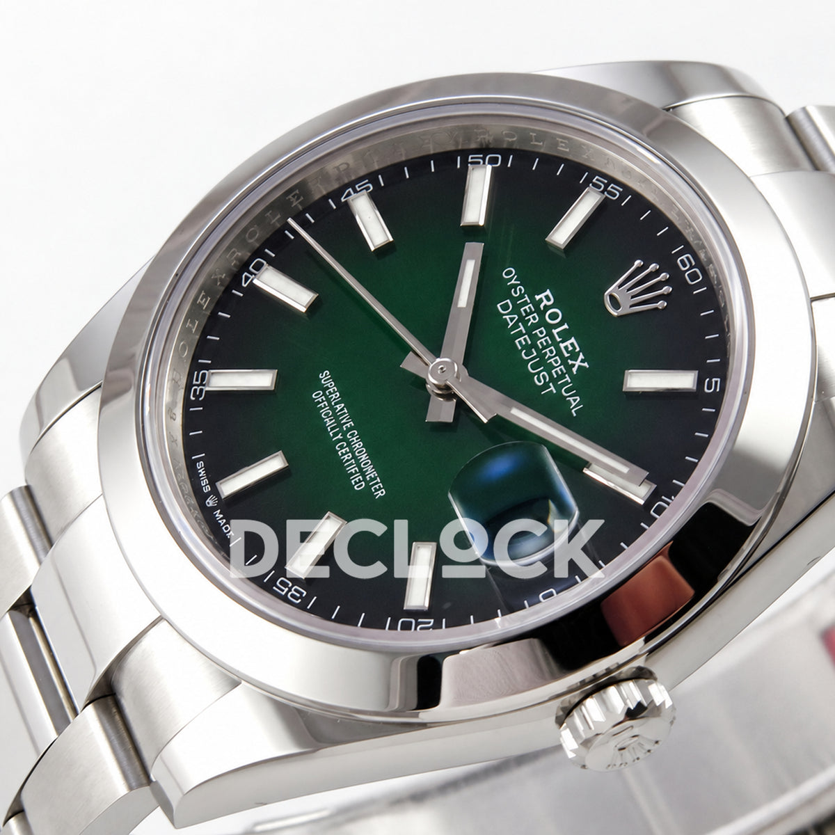 Rolex Datejust 41 126300 Green Ombre Oyster SEEK VR3235