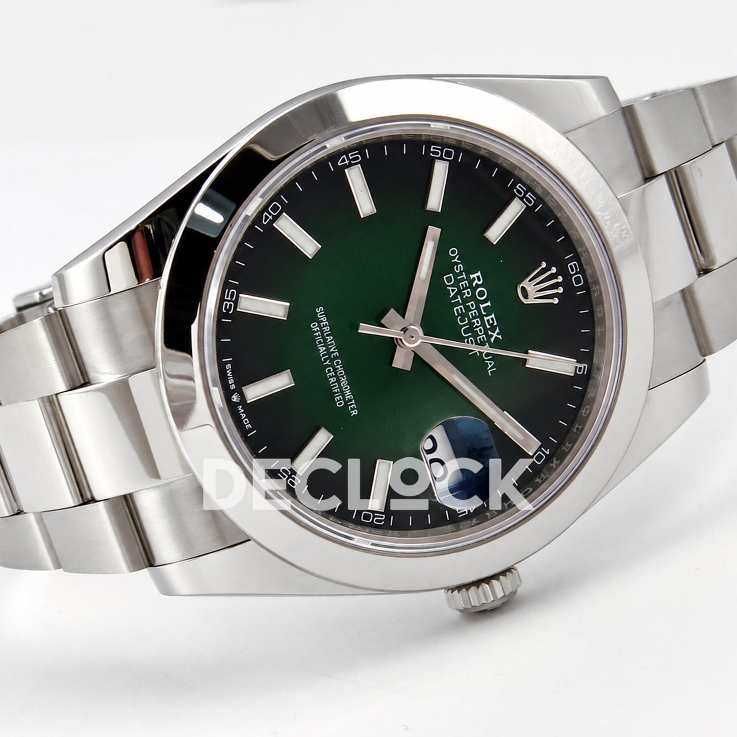 Rolex Datejust 41 126300 Green Ombre Oyster SEEK VR3235