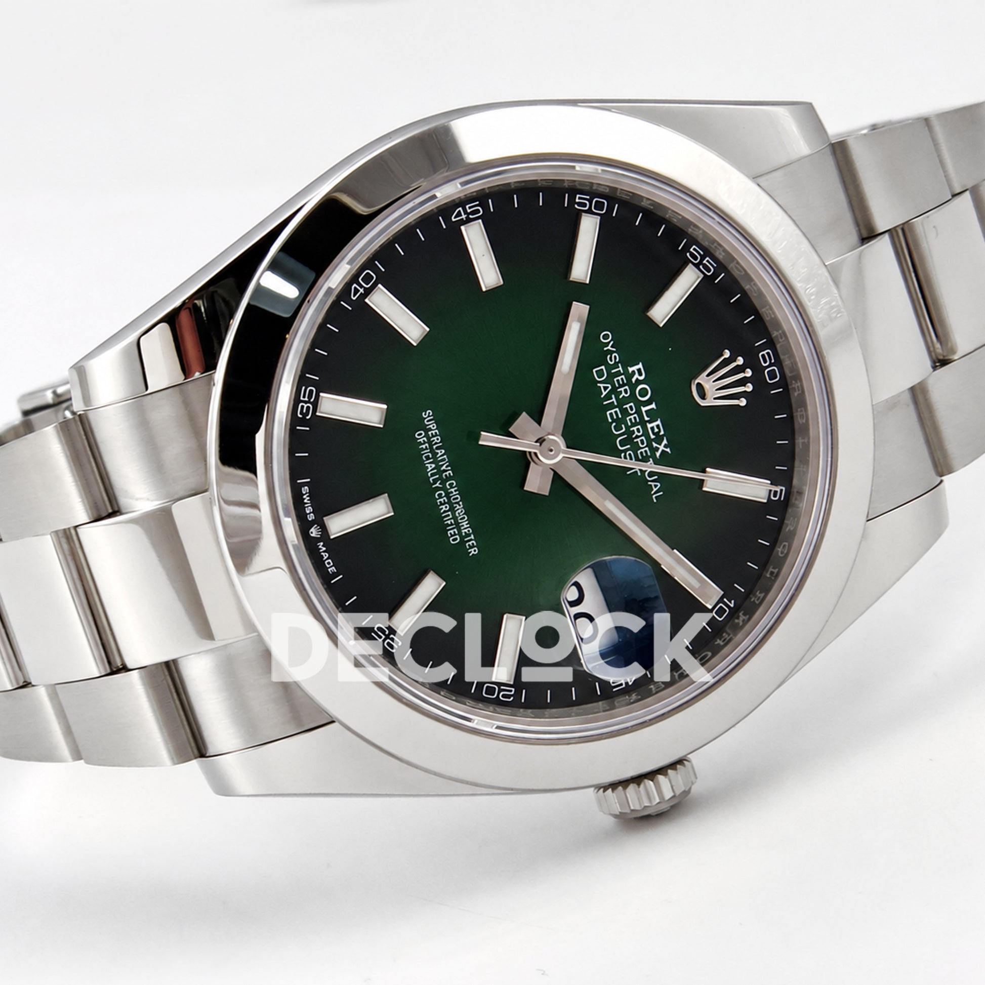 Rolex Datejust 41 126300 Green Ombre Oyster SEEK VR3235