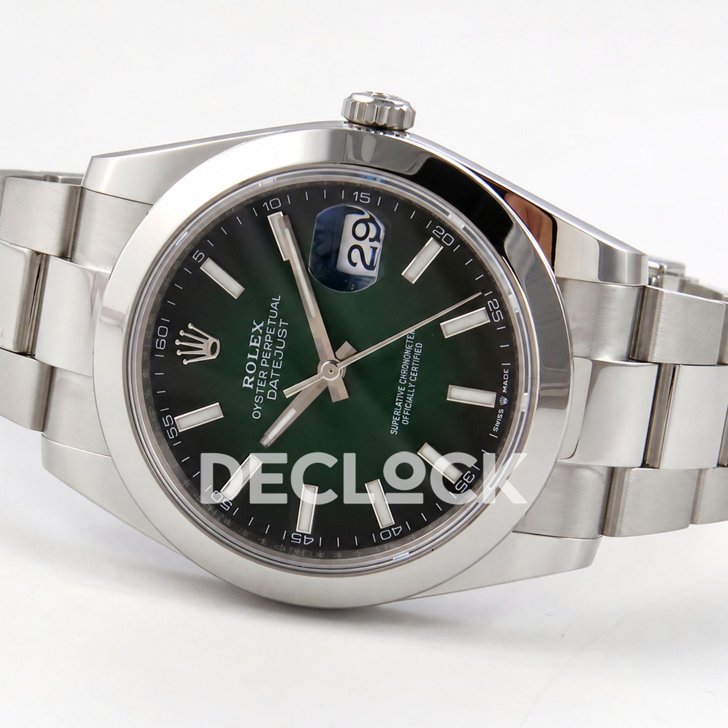 Rolex Datejust 41 126300 Green Ombre Oyster SEEK VR3235