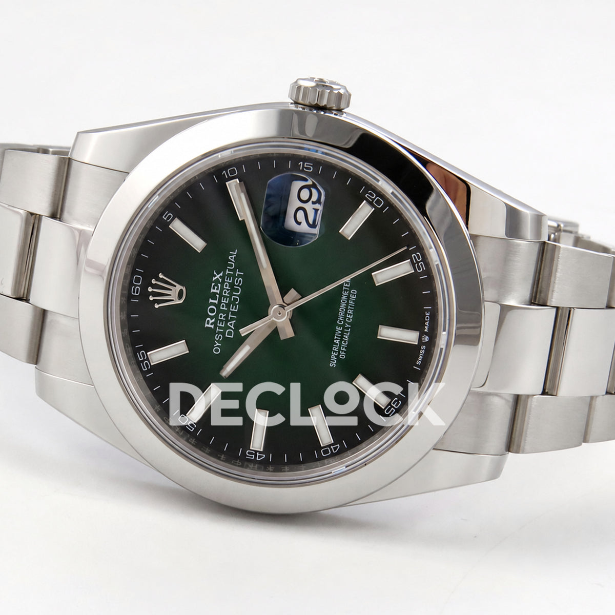 Rolex Datejust 41 126300 Green Ombre Oyster SEEK VR3235