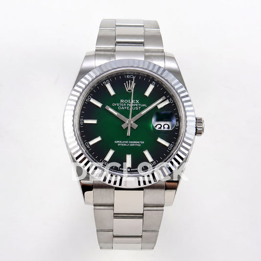 Rolex Datejust 41 126334 Green Ombre Oyster SEEK VR3235
